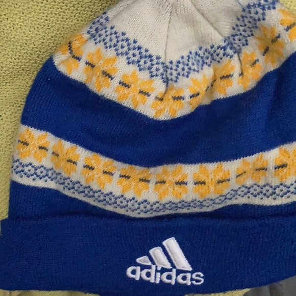 FINAL MARKDOWN ADIDAS golden state warriors beanie - Picture 2 of 4